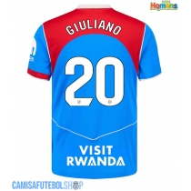 Camisa de time de futebol Atletico Madrid Giuliano Simeone #20 Replicas 3º Equipamento 2025-26 Manga Curta